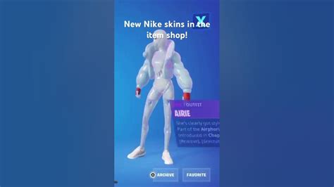 New Fortnite X Nike Skins Youtube