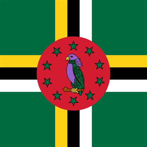 Dominica Country Flag Sticker Decal Multiple Styles To Choose From