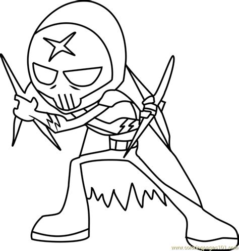 With over 28 pieces, it includes fine line markers, crayons, character erasers, sticker sheets, stencils, and coloring pages! Red X Coloring Page for Kids - Free Teen Titans Go ...