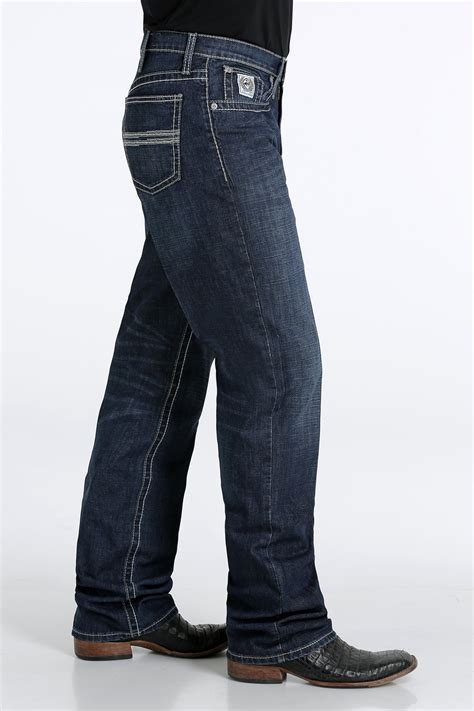 Cinch Jeans Mens Relaxed Fit White Label Performance Denim Dark