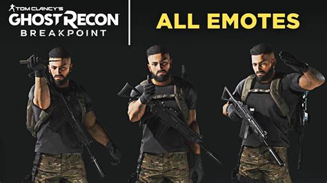 Ghost Recon Breakpoint All Emotes Banner Titles And Emblems