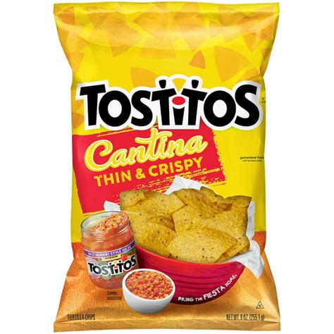 tostitos cantina thin and crispy tortilla chips 9 oz