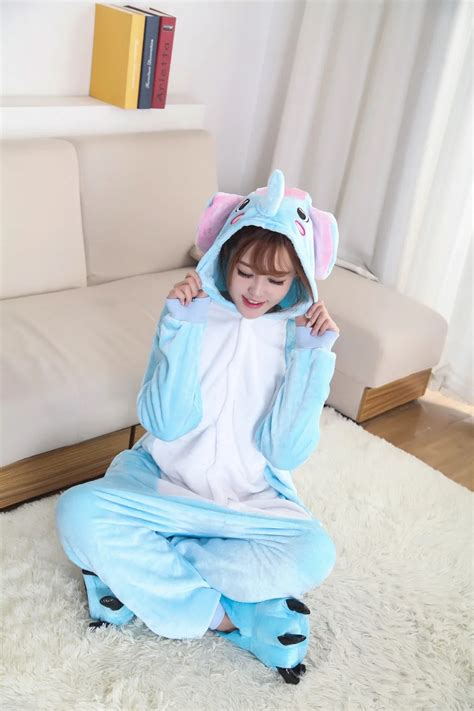Factory Made New Fashion Sky Blue Adult Unisex Animal Party Cosplay