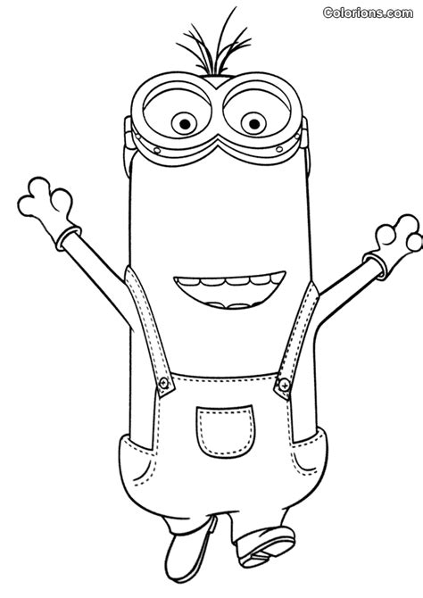 100 dessins de coloriage les minions à imprimer sur Page 1