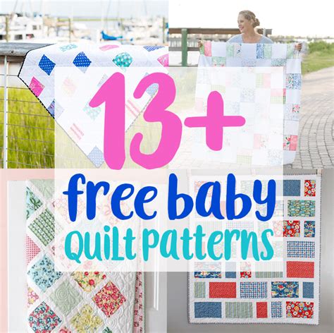 Follow this quick guide to insure they are printed and cut so that your patches are exactly the right size. 13+ Free Baby Quilt Patterns to Sew - Charming Baby Quilt Patterns