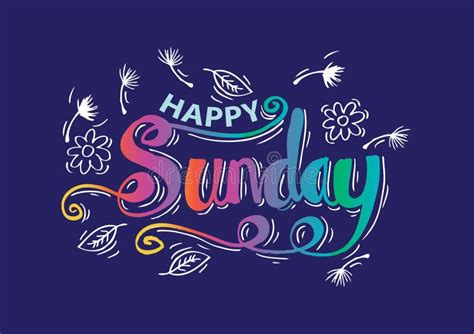 Happy Sunday Stock Illustrations 35939 Happy Sunday Stock