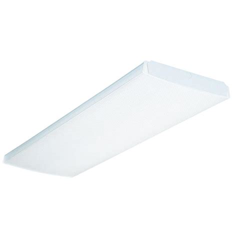 Lithonia lighting 1 light white fluorescent ceiling closet flushmount cuc8 15 120 lp s1 m4 the home depot. Lithonia Lighting LB 2 32 120 RE 2-Light Fluorescent ...
