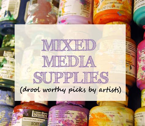 Mixed Media Art Supplies Mixed Media Supplies Mixed Media Art Mixed