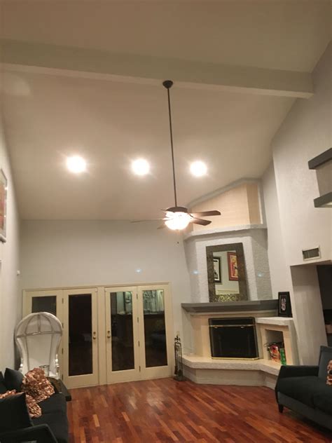 Especially in a living room, pendant light can create a cozy and intimate vibe while also making a bold statement. AZ Recessed Lighting Installation | Family Living Room ...