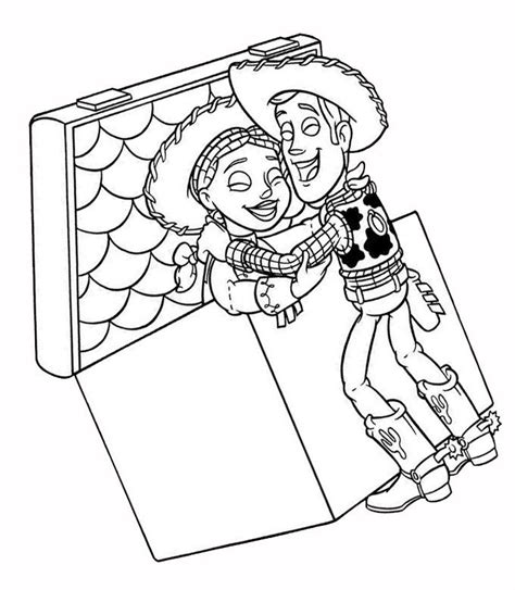 Toy Story Jessie Coloring Free Printable Coloring Page Coloring Home