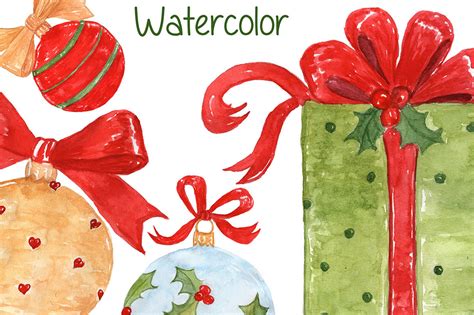 Watercolor Christmas Kids Clipart By Vivastarkids Thehungryjpeg