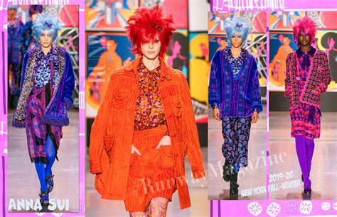 Anna Sui Fall Winter 2019 2020 New York Fashion Week By Runway Magazine Runway Magazine ® Official