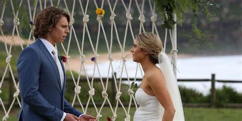 Home And Away 25 New Spoiler Pictures As Billie And Vjs Wedding Goes