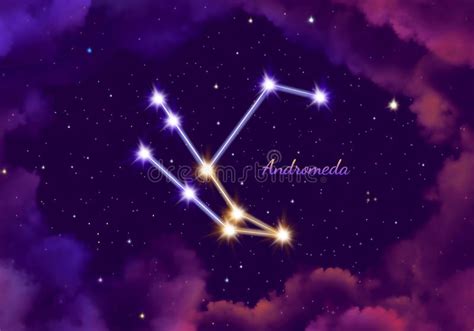The Constellation Of Andromeda The Chained Maiden Linear Icon