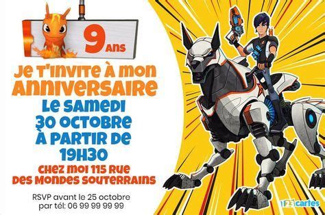 Invitation Anniversaire En Ligne