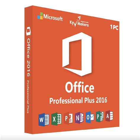 Microsoft Office 2016 Professional Plus Genuine Key 1pc Kymakers