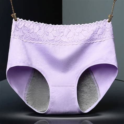 women menstrual period leakproof cotton panties seamless briefs underwear