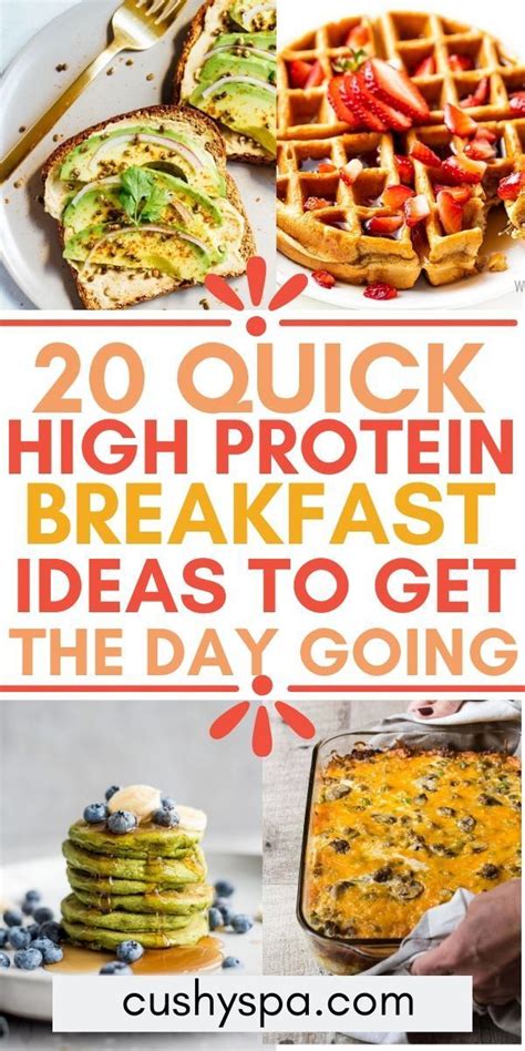 20 Quick High Protein Breakfast Ideas Healthy High Protein Breakfast