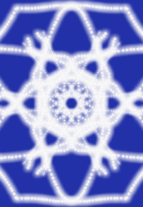 Symmetrical Snowflake 1 By Leafpsychospirit On Deviantart