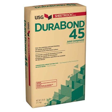 Usg Sheetrock Brand 25 Lb Durabond 45 Setting Type Joint Compound