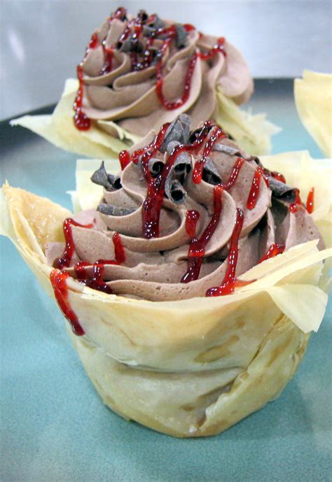 The desserts are easy to make with prepared puff pastry, chocolate pudding mix, and whipped topping. Dining | Miami University | Desserts, Food, Pastry