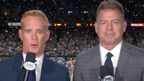 Report Reveals Where Joe Buck Troy Aikman Were For ESPN Game