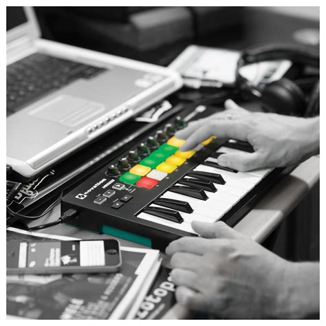 You just have to set up a few configurations in ableton and your good to go. Novation LaunchKey Mini MK2 MIDI Controller Keyboard ...