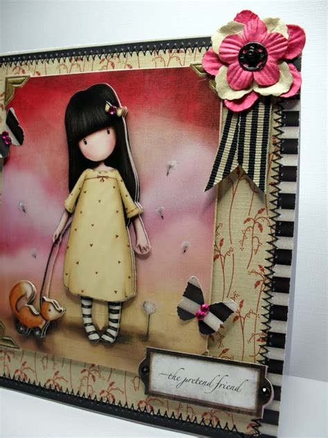 Cards made using the lovely gorjuss stamps. Milliesmarvels: Another Gorjuss decoupage card