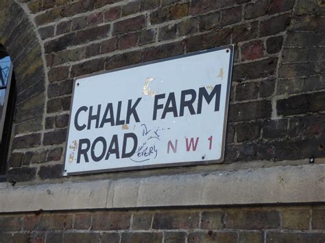 Chalk Farm Road Camden Town Road Sign Nw A Photo On Flickriver