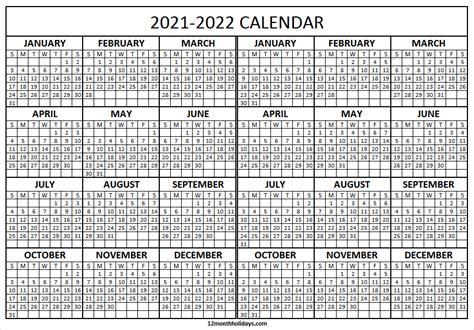 2022 Monthly Calendar Printable With Holidays