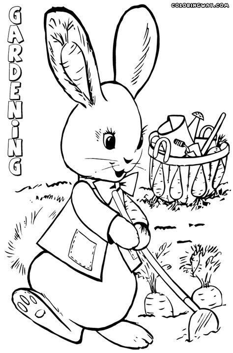 Download Gardening coloring pages | Coloring pages to download and ...