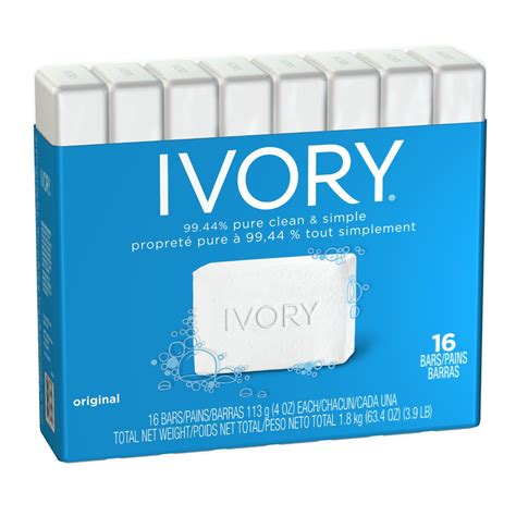 Bar soap, original scent, 4 oz, 4/pack, 18 packs/carton. Ivory Soap just $0.21 ea shipped! - Mojosavings.com