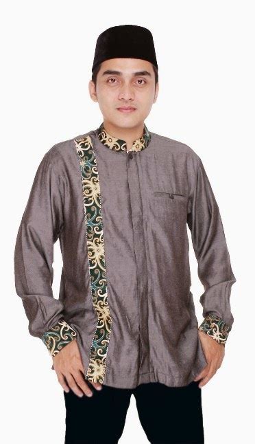Model Baju Muslim Batik Terbaru Untuk Pria