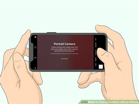 Make sure the phone is not shooting up your nose, or looking down at. How to Take a Headshot with an iPhone: 8 Steps (with Pictures)