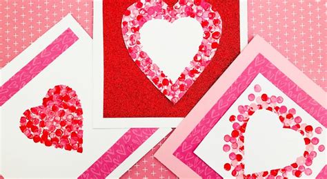 Papyrus greeting cards offer the perfect way to stay connected in style. Valentine cards preschoolers can make - Kids Crafts - Mas & Pas