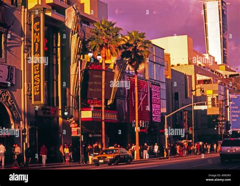 Hollywood Hollywood Blvd Los Angeles California Eeuu Fotografía De