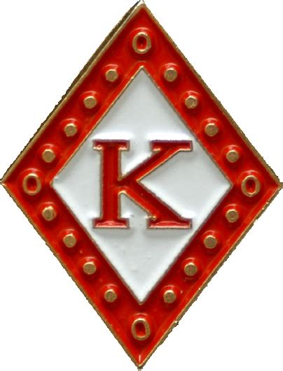 Kappa Alpha Psi® Diamond Lapel Pin Gold 34 Product Details