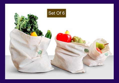 Top 10 Best Reusable Produce Bags Cotton Produce Bags Mesh And Fabric