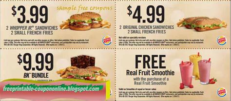 Printable Coupons 2018: Wendys Coupons