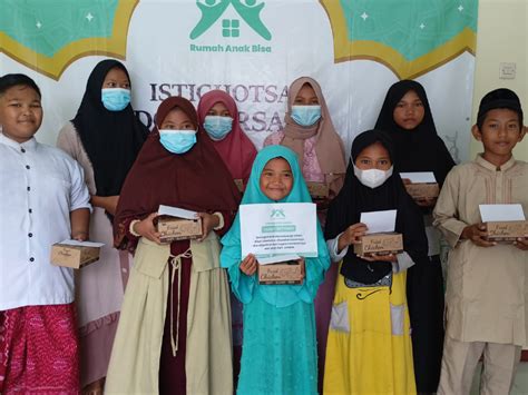 santunan dan doa bersama anak yatim piatu rumah anak bisa