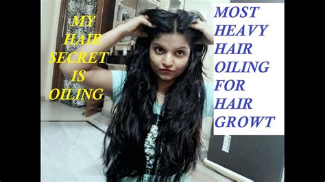 HEAVY HAIR OILING ROUTINE FOR FAST HAIR GROWTH ALMOND AND COCONUT