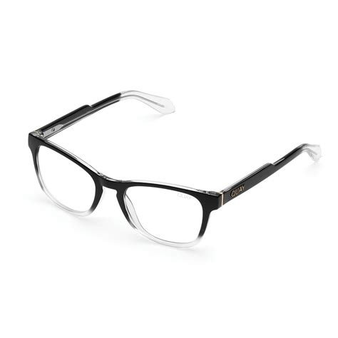 unisex hardwire mini blue light blocking glasses black clear quay touch of modern