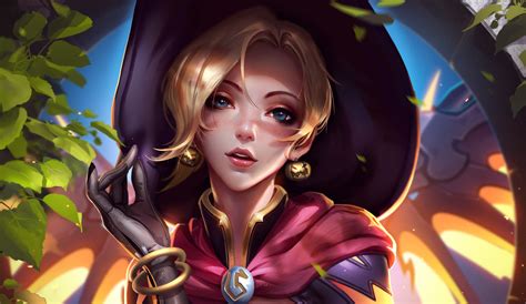 Mercy Overwatch Fantasy 5k Hd Games 4k Wallpapers Images Backgrounds Photos And Pictures