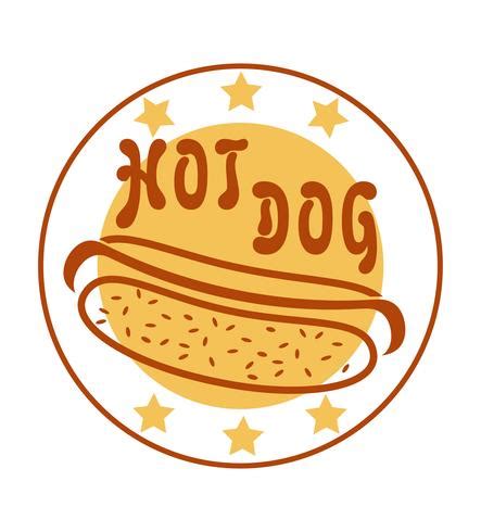 Use logodesign.net's logo maker to edit and download. logo hot dog for fast food vector illustration 493904 ...
