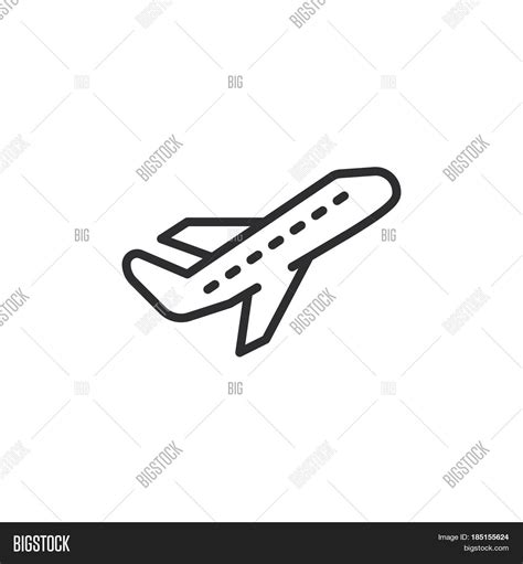 Airplane Take Off Vector And Photo Free Trial Bigstock