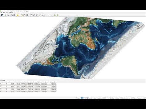 Qgis Georeferencing Placing A Raster On Top Of Another Youtube