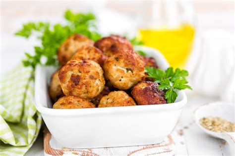 Never be left unprepared again! Gluten-Free Chicken Meatballs | Easy 5 Ingredient Chicken ...