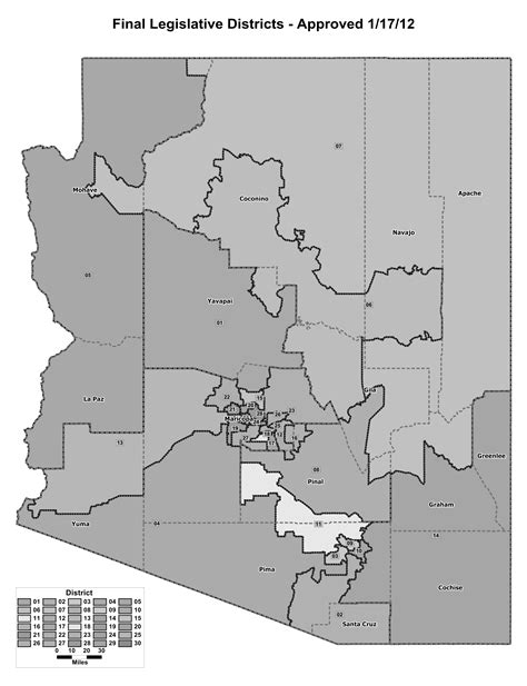 Approved Final Maps Arizona Independent Redistricting Commission