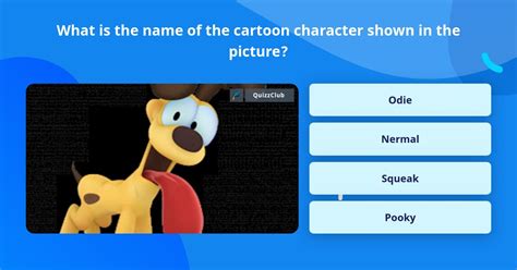What Is The Name Of The Cartoon Trivia Questions Quizzclub