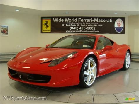 At the time, according to the manufacturer's recommendations, the cheapest did you know that: 2011 Ferrari 458 Italia in Rosso Corsa (Red) photo #4 - 178700 | NYSportsCars.com - Cars for ...